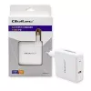 Qoltec GaN Charger FAST 108W | 5-20V | 3-4.7A | USB C | Baltas