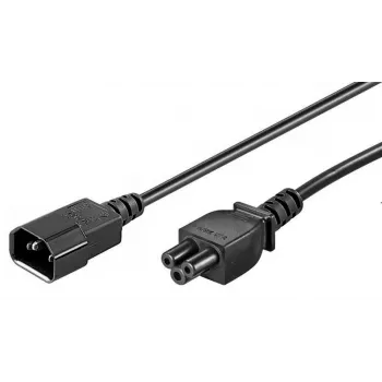 Microconnect PE080618 maitinimo laidas juodas 1,8 m C14 jungtis C5 jungtis