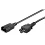 Microconnect PE080618 maitinimo laidas juodas 1,8 m C14 jungtis C5 jungtis