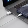 Baseus TZCALZJ-02 mobiliojo telefono kabelis Baltas 1.5 m USB A Lightning
