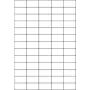 HERMA 10778 die-cut etiketės 3,81 cm x 2,12 cm, 65 etiketės lape