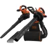 Kuprininis lapų pūstuvas Black & Decker BEBLV301-QS — 3000 W, oro greitis 206–404 km/h, 72 L maišas, 6 kg