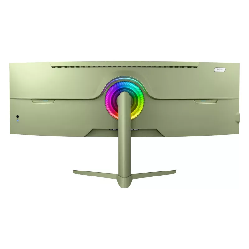 Išlenktas kompiuterio monitorius Arozzi Nova 49 colių (124,5 cm) Dual QHD 5120×1440 LED VA, 4 ms, Žalias