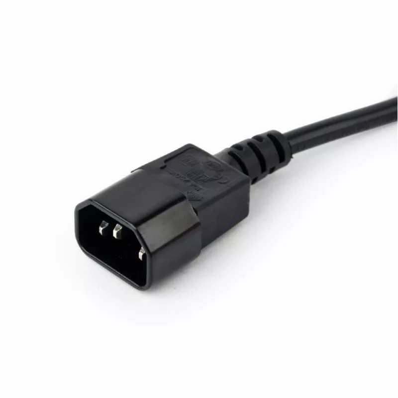 Gembird EG-PSU3-01 ilgintuvas 0,6 m 3 AC lizdai Vidaus juodas