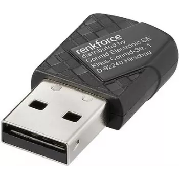 Renkforce RF-WFBTA-200 WLAN-Bluetooth adapteris USB 886 Mbit/s (RF-6735678)