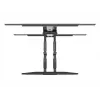 Sieninis TV laikiklis ART LCD/LED 40–75 col., iki 45 kg, pakreipiamas ir pasukamas, aukštis 52–380 mm, max VESA 600x400