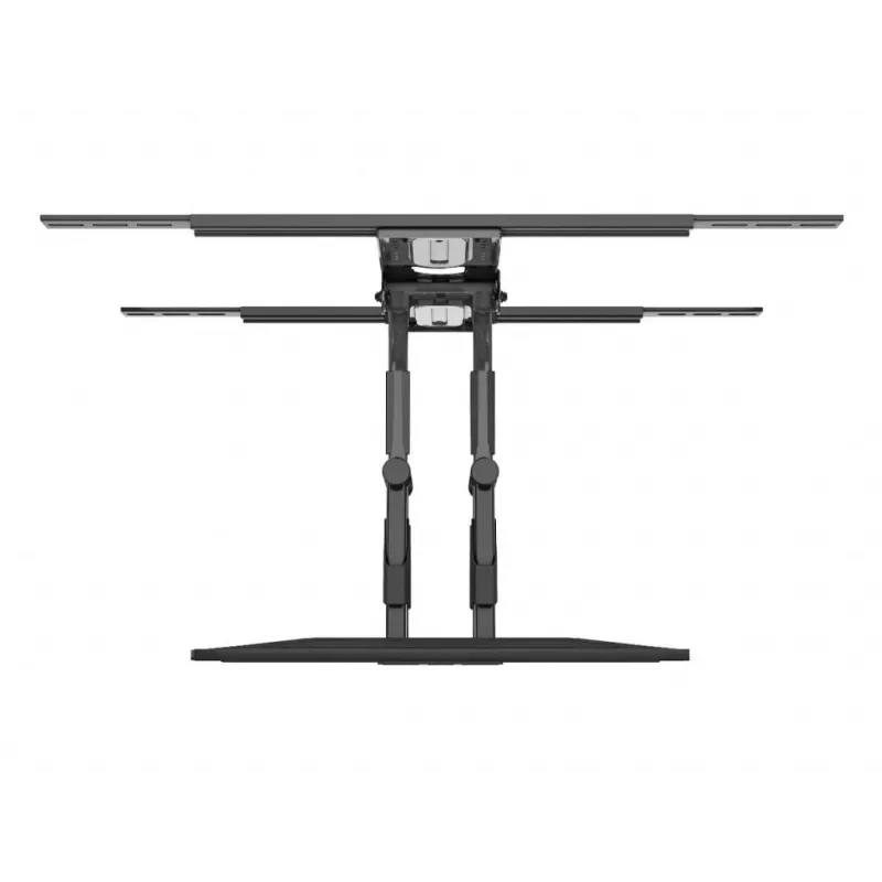 Sieninis TV laikiklis ART LCD/LED 40–75 col., iki 45 kg, pakreipiamas ir pasukamas, aukštis 52–380 mm, max VESA 600x400