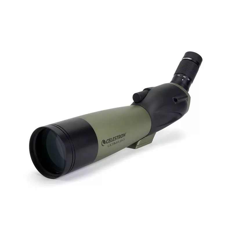 Žiūroninis teleskopas (spotingas) Celestron Ultima 80-45° BaK-4 Pilka