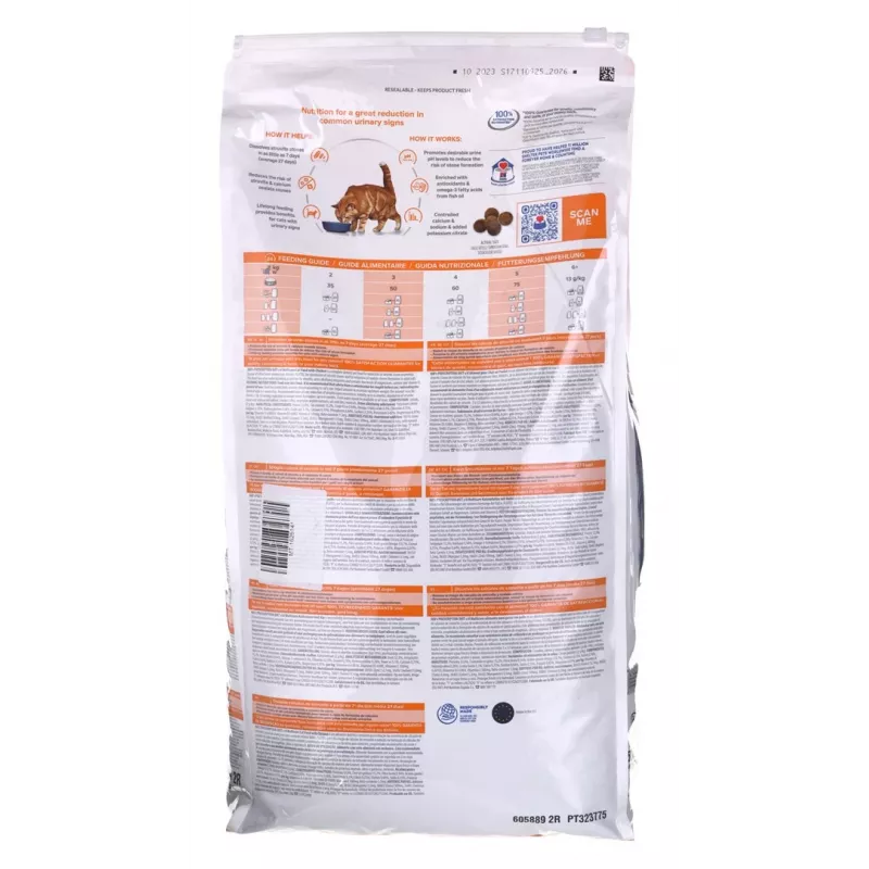 HILL'S PRESCRIPTION DIET Feline c/d Urinary Care Multicare Sausas ėdalas katėms su vištiena 8 kg