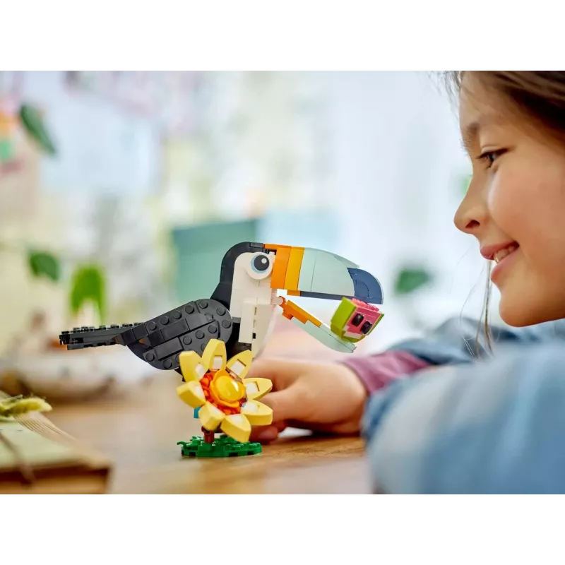 LEGO Creator 3-in-1 Laukiniai gyvūnai Tropinis tukanas 31173
