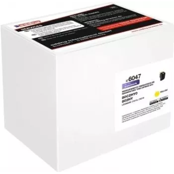 Geltonas toneris EDD-6047, skirtas Lexmark 80C2HY0 - Suderinamas - Tonerio kasetė