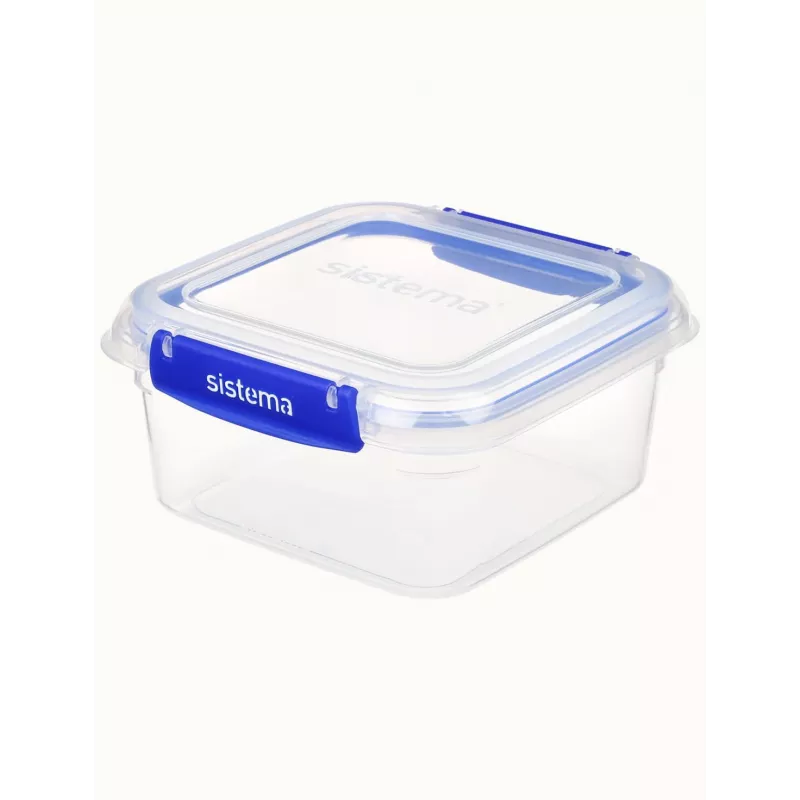 Sistema Plastics Sistema 881650, kvadratinis indas, 1,15 l, skaidrus, plastikas, Naujoji Zelandija