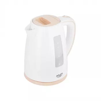 Elektrinis virdulys Adler AD 1264 1.7 L 2200 W Hazelnut White
