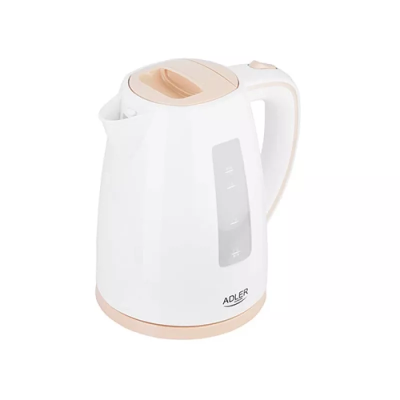 Elektrinis virdulys Adler AD 1264 1.7 L 2200 W Hazelnut White