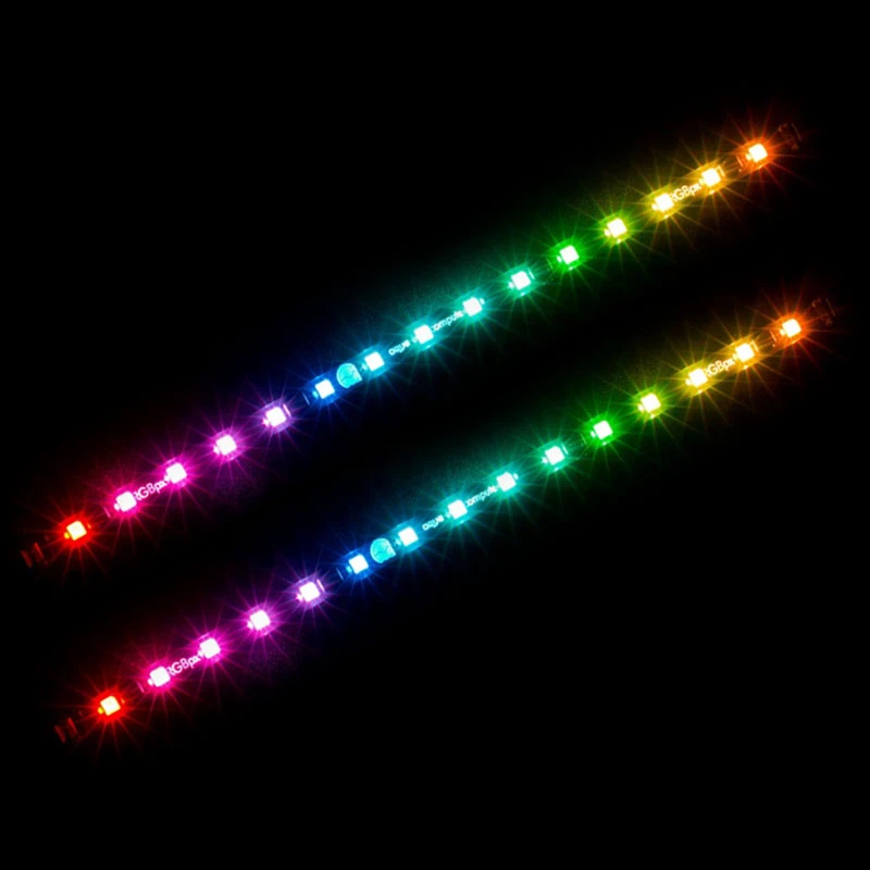 Vidinis LED valdiklis Aqua-Computer farbwerk nano – adresuojamas RGB apšvietimas PC korpusui ir vandens aušinimui