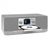 TechniSat DIGITRADIO 372 CD IR Internetinis radijas su DAB+ ir FM imtuvu, antracito ir sidabro spalvos