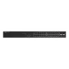 Valdomas LANCOM GS-3628XP jungiklis, 24× 2,5G RJ-45 prievadai, PoE, L2/L3, 1U stelažinis
