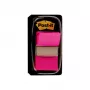 3M Post-it Index rožinė, siaura, 50 lipnių juostelių, 25,4 x 43,2 mm, vienkartiniame dozatoriuje (I680-21)
