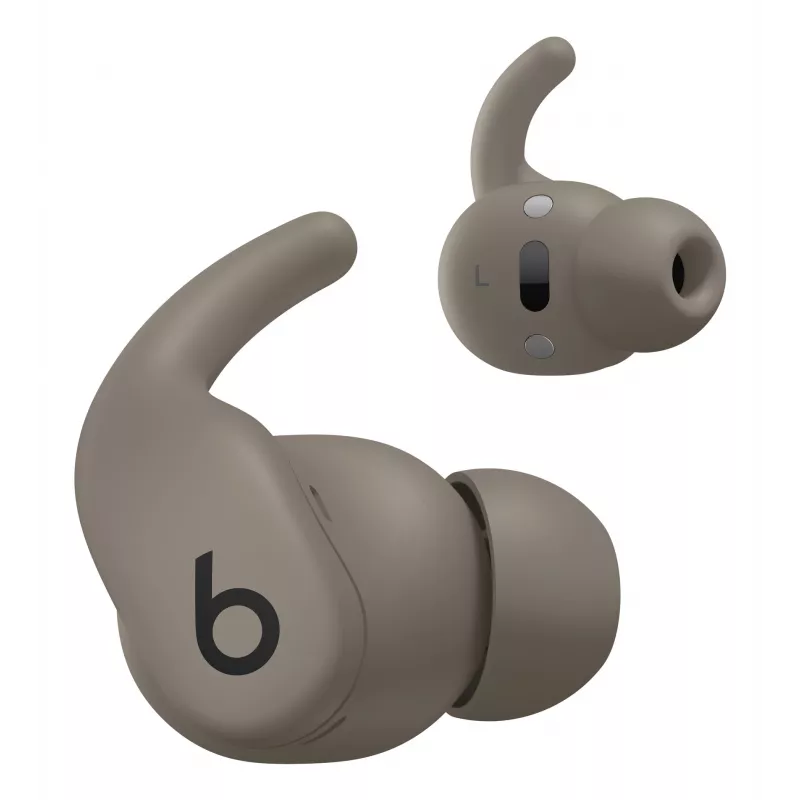 Beats by Dr. Dre Powerbeats Fit Belaidės sportinės ausinės į ausį pilka