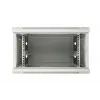 Extralink sieninis spintinis stovas 6U 600x450 pilkas, metalinės durelės