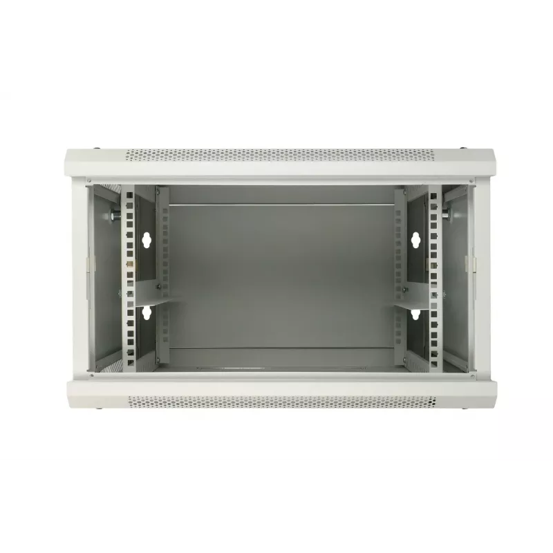 Extralink sieninis spintinis stovas 6U 600x450 pilkas, metalinės durelės