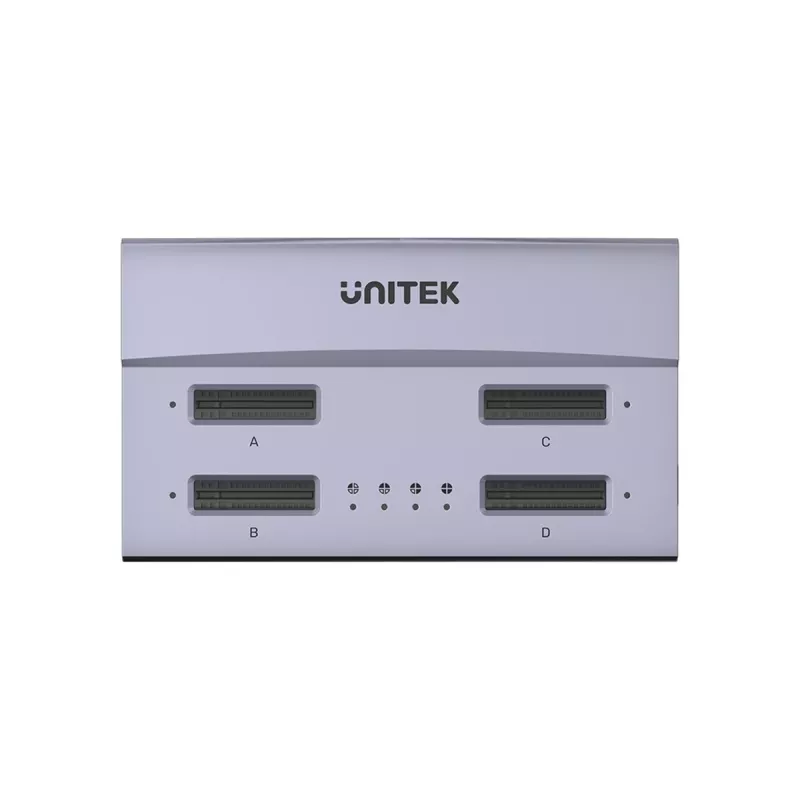 UNITEK USB4 4-jų lizdų M.2 SSD doko stotelė