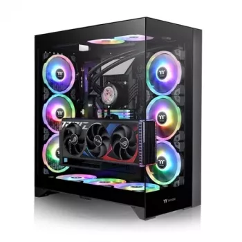 PC korpusas Thermaltake CTE E660 MX Midi Tower juodas
