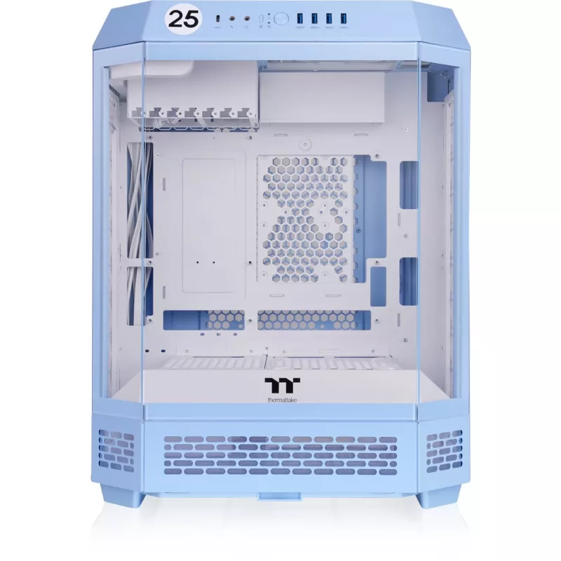 Korpusas Thermaltake The Tower 600 TG - Hydrangea Blue
