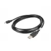 USB 2.0 kabelis mini AM-BM5P 1,8 m juodas