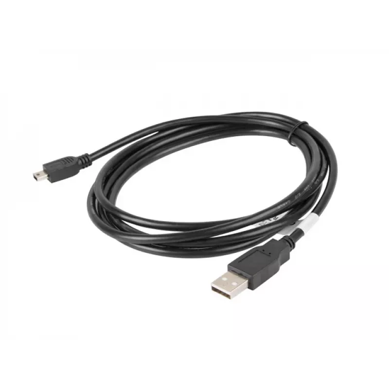 USB 2.0 kabelis mini AM-BM5P 1,8 m juodas