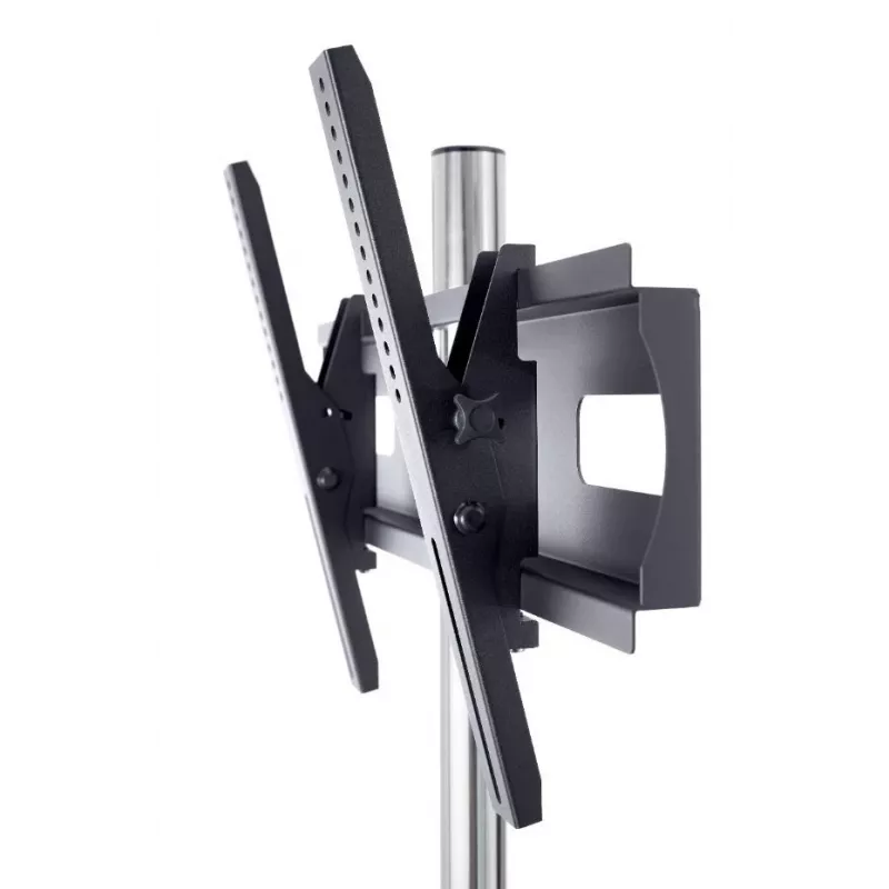 Edbak TR51 monitorio stovas ant grindų 152,4 cm iki 60 colių juodas 80 kg keliamoji galia