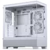 PHANTEKS XT View Matrix PC korpusas, Midi-Tower, E-ATX, grūdintas stiklas, Matrix LED - Baltas (PH-XT523VM1_DWT01)
