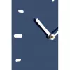 NeXtime 3072bl Thumbs up sieninis laikrodis, 40,5x41,5 cm, mėlynas/sidabrinis