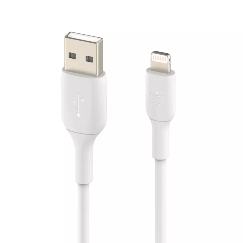 Lightning laidas Belkin CAA001BT3MWH 3m Baltas