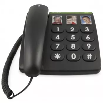 DECT telefonas Doro 331ph Juodas