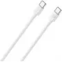 USB laidas RealPower 404306 USB 2.0 1 m USB-C baltas