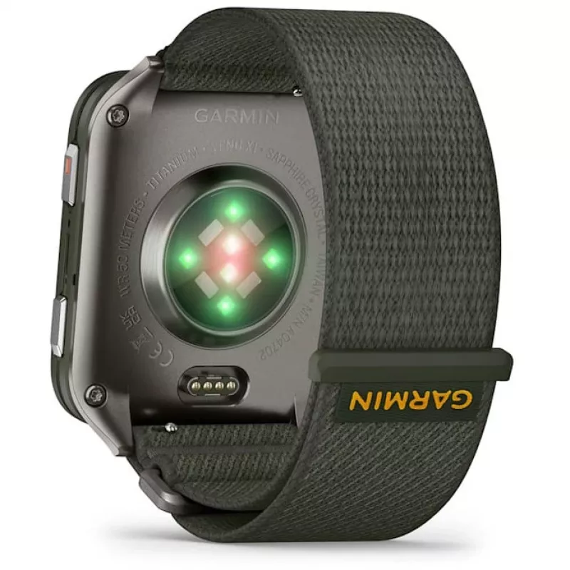 Garmin Venu X1 010-02980-03 išmanusis laikrodis, samanų žalios spalvos