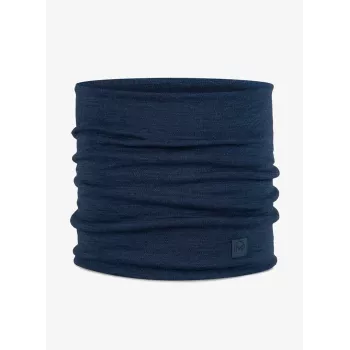 Buff merino vilnos kaklo ir veido šildytuvas 113018.779.10.00 — sunkus, besiūlis, unisex, mėlynas
