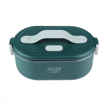 Adler AD 4505g Šildomas maisto indas 0,8 L, nerūdijantis plienas/plastikas, žalia
