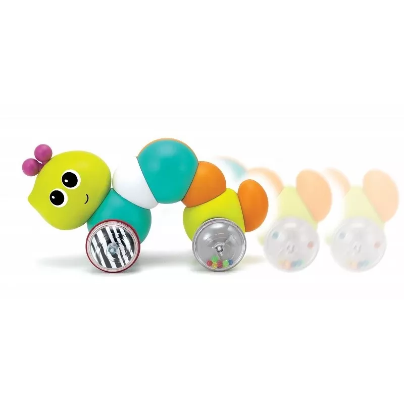 Žaislinis automobilis B-kids Caterpillar modelis 1164377N – stumdomas važinėjantis žaislas mažiems vaikams