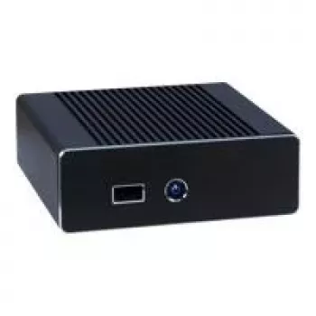 Inter-Tech IT-3900 NUC – itin kompaktiškas UCFF korpusas su 60 W maitinimo bloku, juodas (88881188)