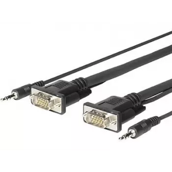 Vivolink PROVGAMCS4.6 vaizdo kabelio adapteris 4,6 m VGA (D-Sub) + 3,5 mm juodas
