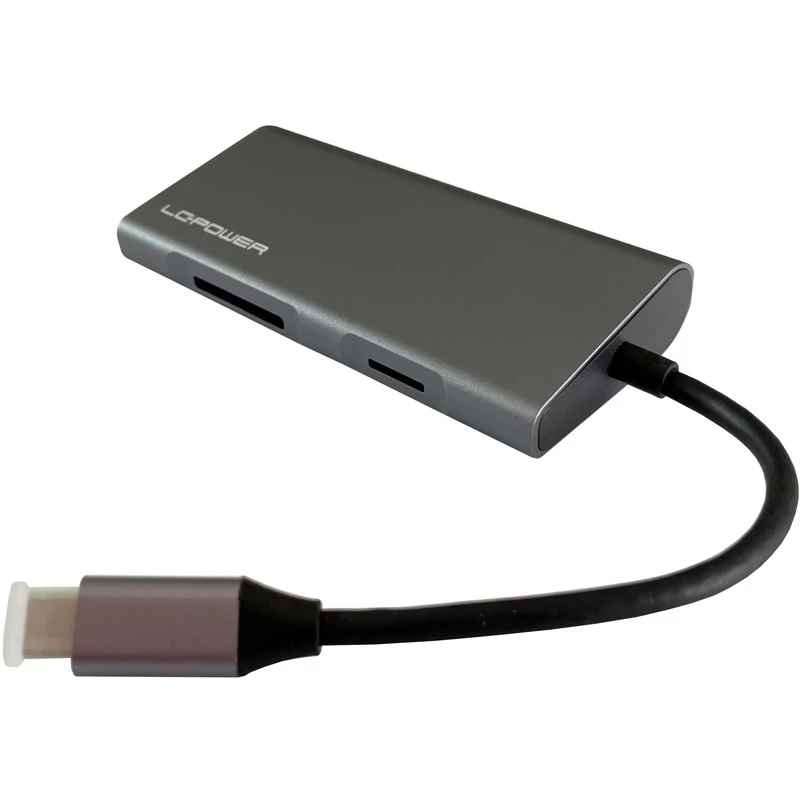 Laptop Dock LC-Power LC-HUB-C-MULTI-5 USB 3.2 Gen 1 Type-C laidinis