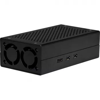 Raspberry Pi RB-ALUCASEP5-M2 Juodas dėklas