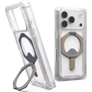 Urban Armor Gear 114527114G36 mobiliojo telefono dėklas 16 cm (6,3 inch) Titanium, permatomas