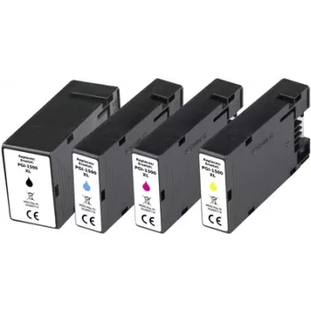 Renkforce rašalo rinkinys, suderinamas su Canon PGI-1500XL (9182B004), juoda, žydra, rausvai violetinė, geltona RF-5706078