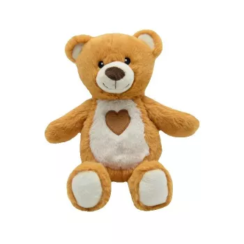 Meškiukas Teddy rudas 20 cm