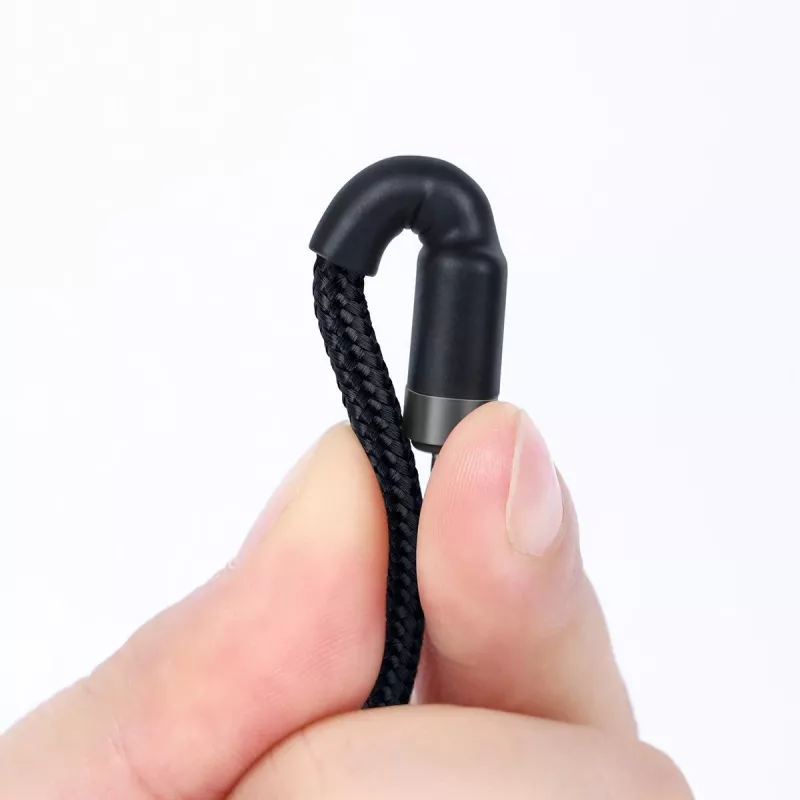 USB laidas Baseus Cafule 2m USB-C juodai pilkas