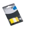 Paper-index Global Notes lipnūs lapeliai, 25x43 mm, geltoni, plastikiniai (1x50) 0718-203
