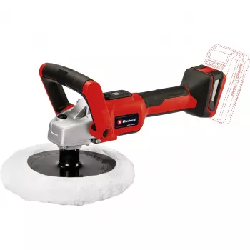 Einhell Power X-Change CE-CP 18/180 Li E-Solo 2093320 akumuliatorinė poliravimo ir šlifavimo mašina 500–3000 aps./min 180 mm (2093320)